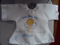 Krstná košieľka pre chlapčeka